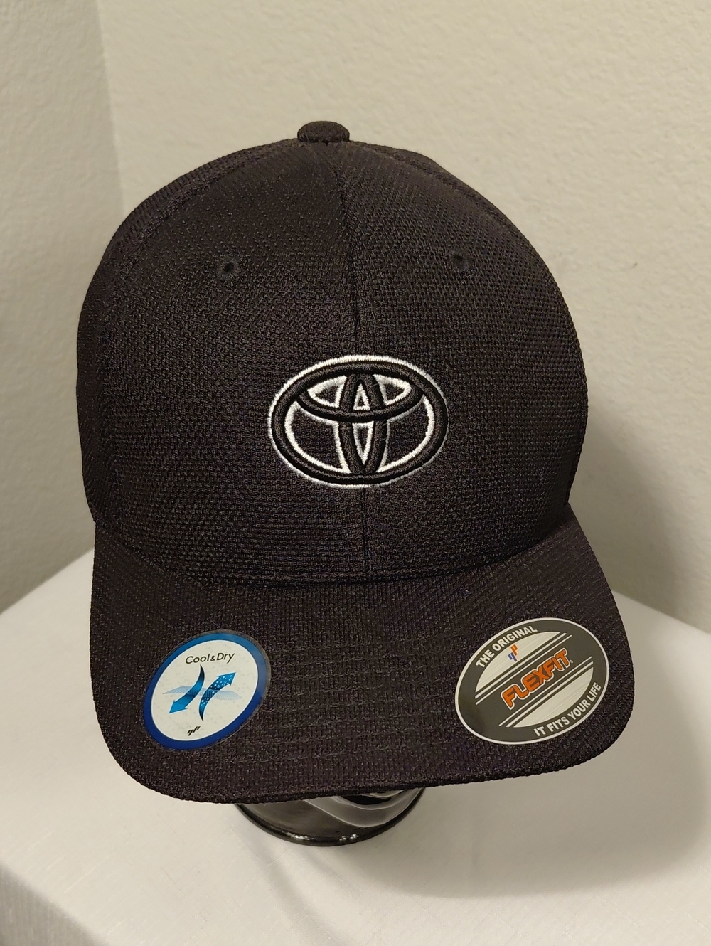Black Flexfit Toyota Logo Cap